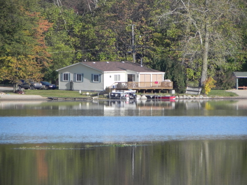 Buck Lake Hamburg Township Michigan
